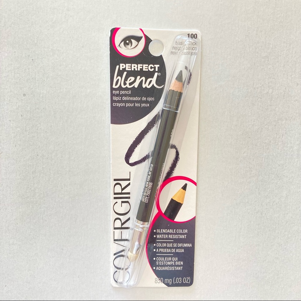 NEW CoverGirl Perfect Blend Eye Liner Pencil Black